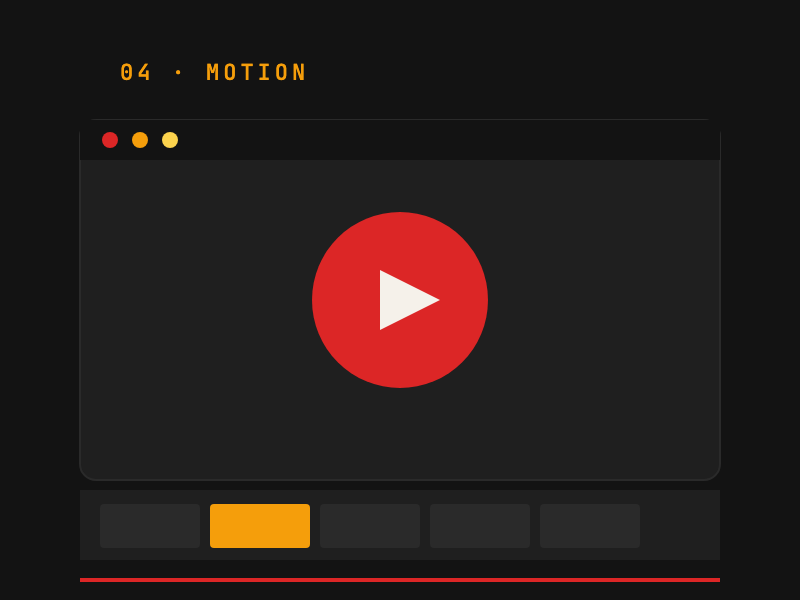 Animation & Motion Graphics
